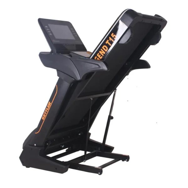 ⁦מסלול ריצה מתקפל עם מסך מגע LEGEND T15 BLUETOOTH תצוגת מדיה – אפליקציות YouTube, Spotify, Netflix + ספריי סילקון מתנה⁩ – תמונה ⁦5⁩