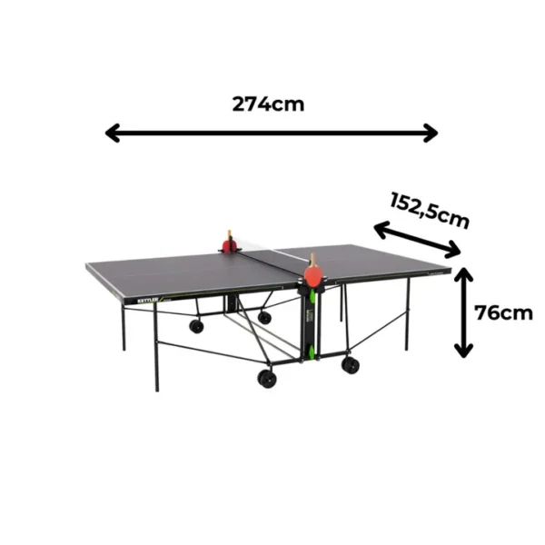 ⁦שולחן טניס חוץ OUTDOOR K1 קטלר⁩ – תמונה ⁦6⁩