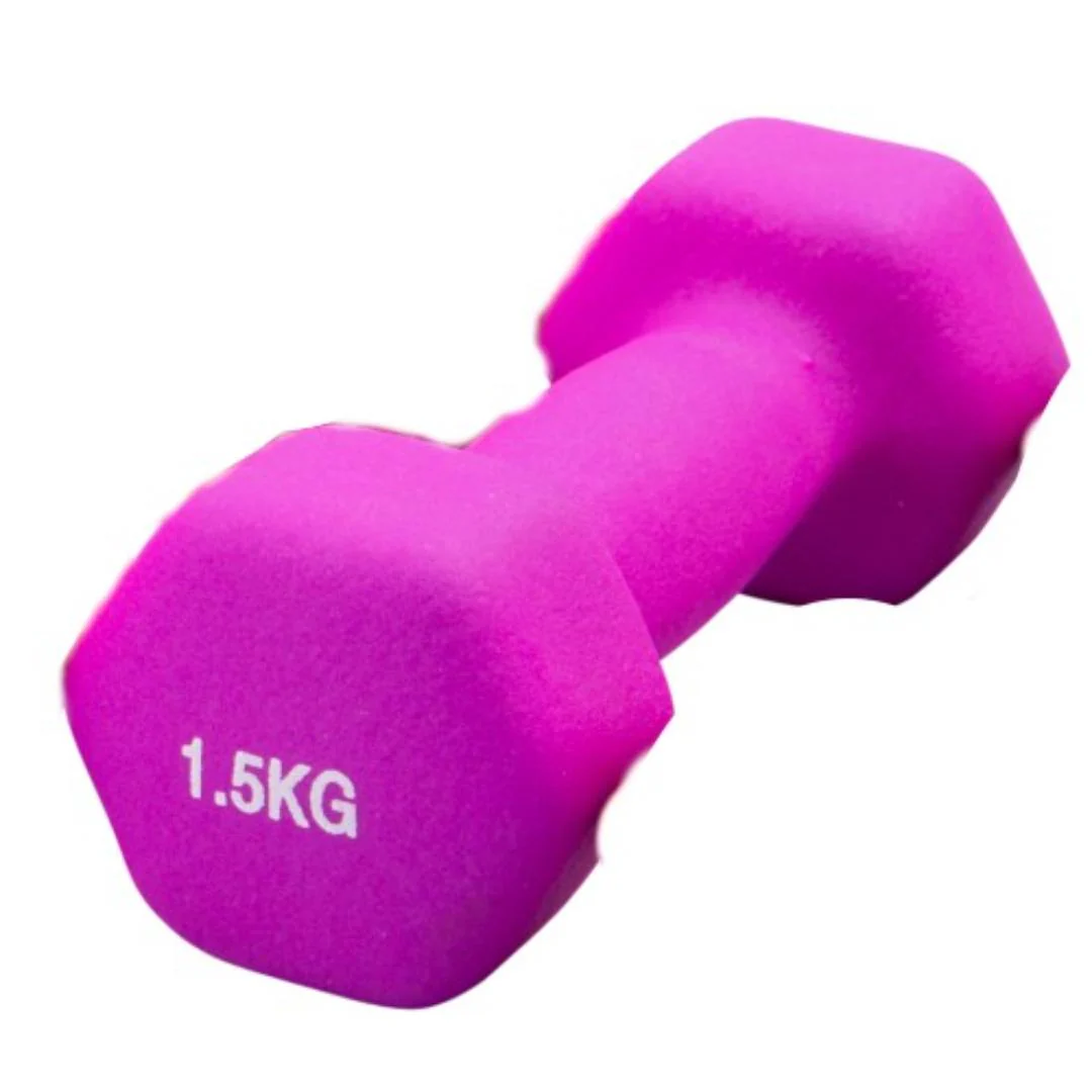 1.5kgמשקולת יד בציפוי ניאופרן