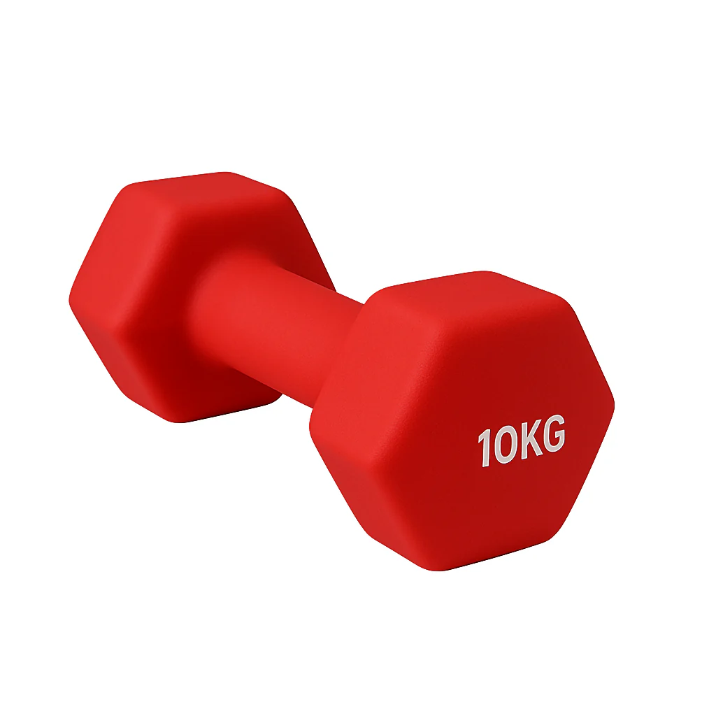משקולת יד בציפוי ניאופרן 10KG