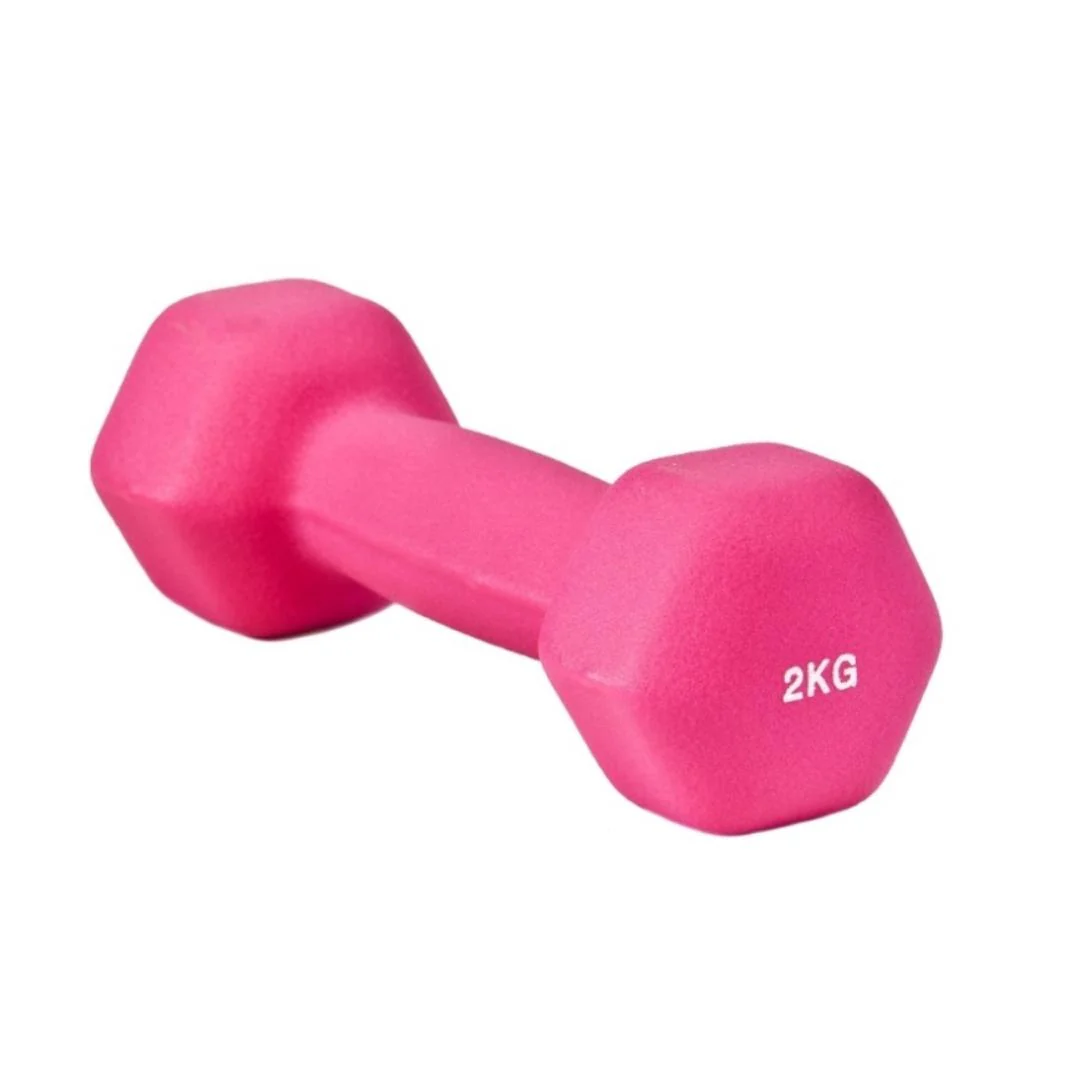 2 kg משקולת יד בציפוי ניאופרן