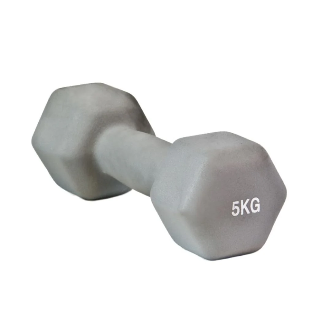 5kg משקולת יד בציפוי ניאופרן