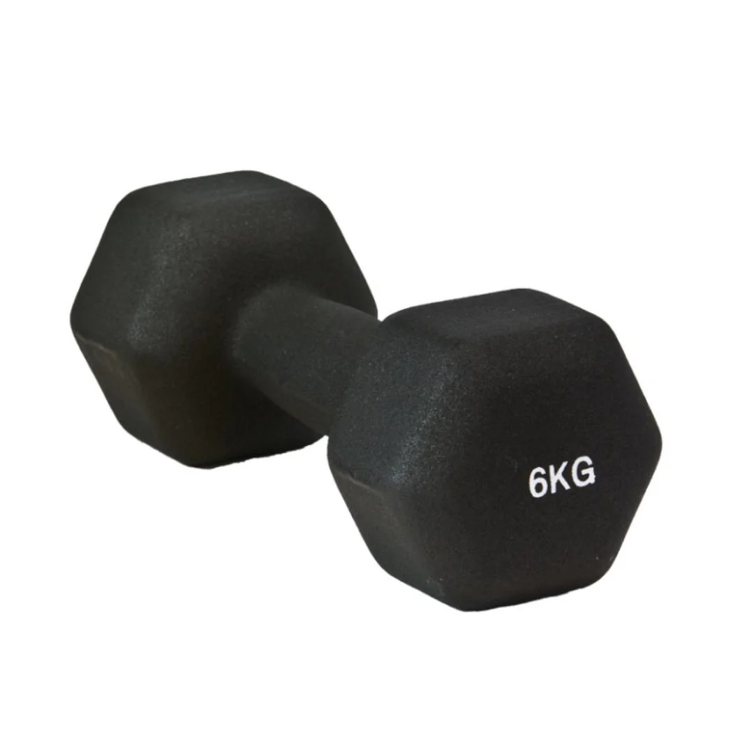 6kg משקולת יד בציפוי ניאופרן