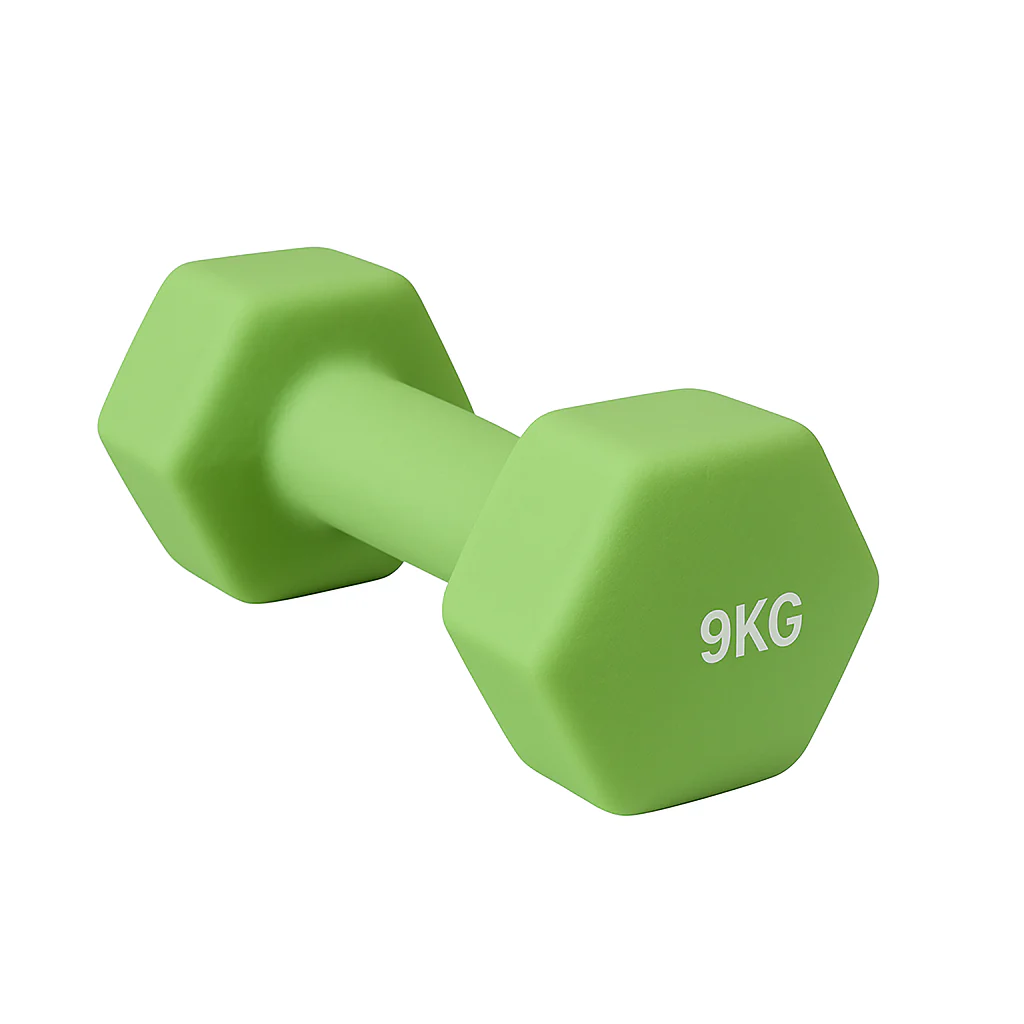 משקולת יד בציפוי ניאופרן 9KG