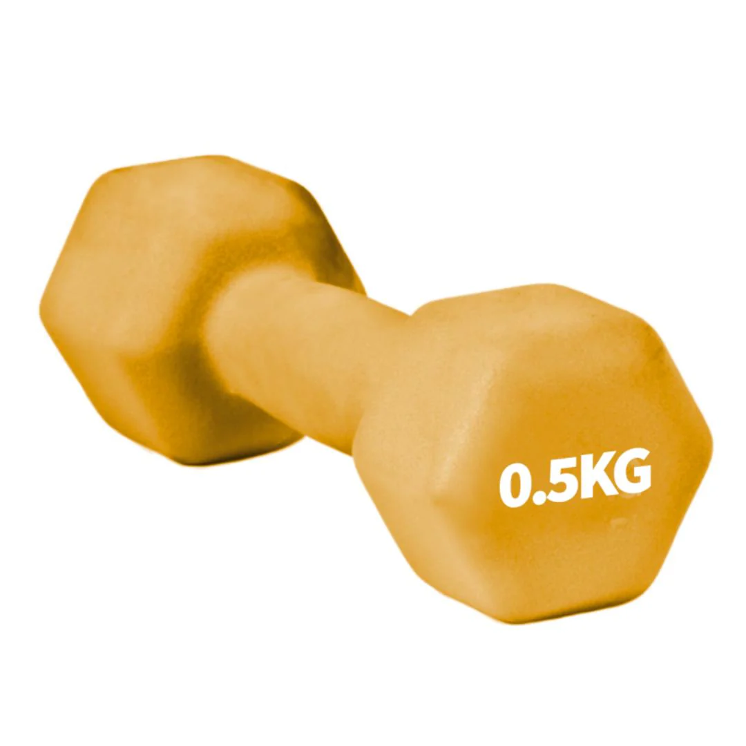 0.5 kg משקולת יד בציפוי ניאופרן