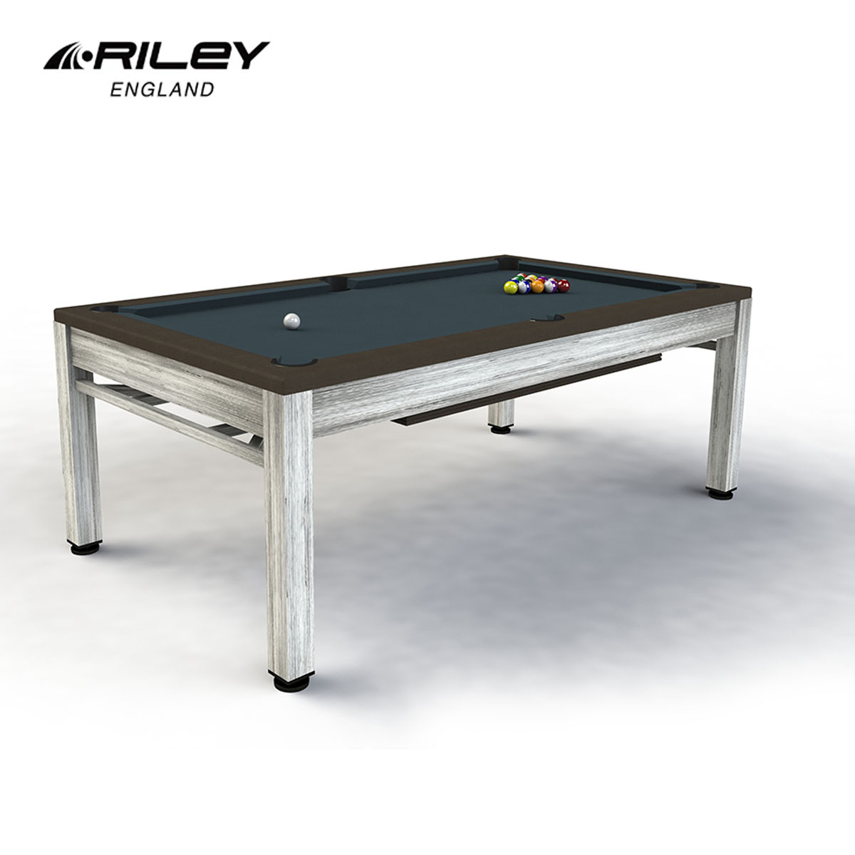 Riley שולחן Neptune Outdoor ביליארד דגם פול 7 פיט פלטת סלייט לשימוש חיצוני – תמונה 3