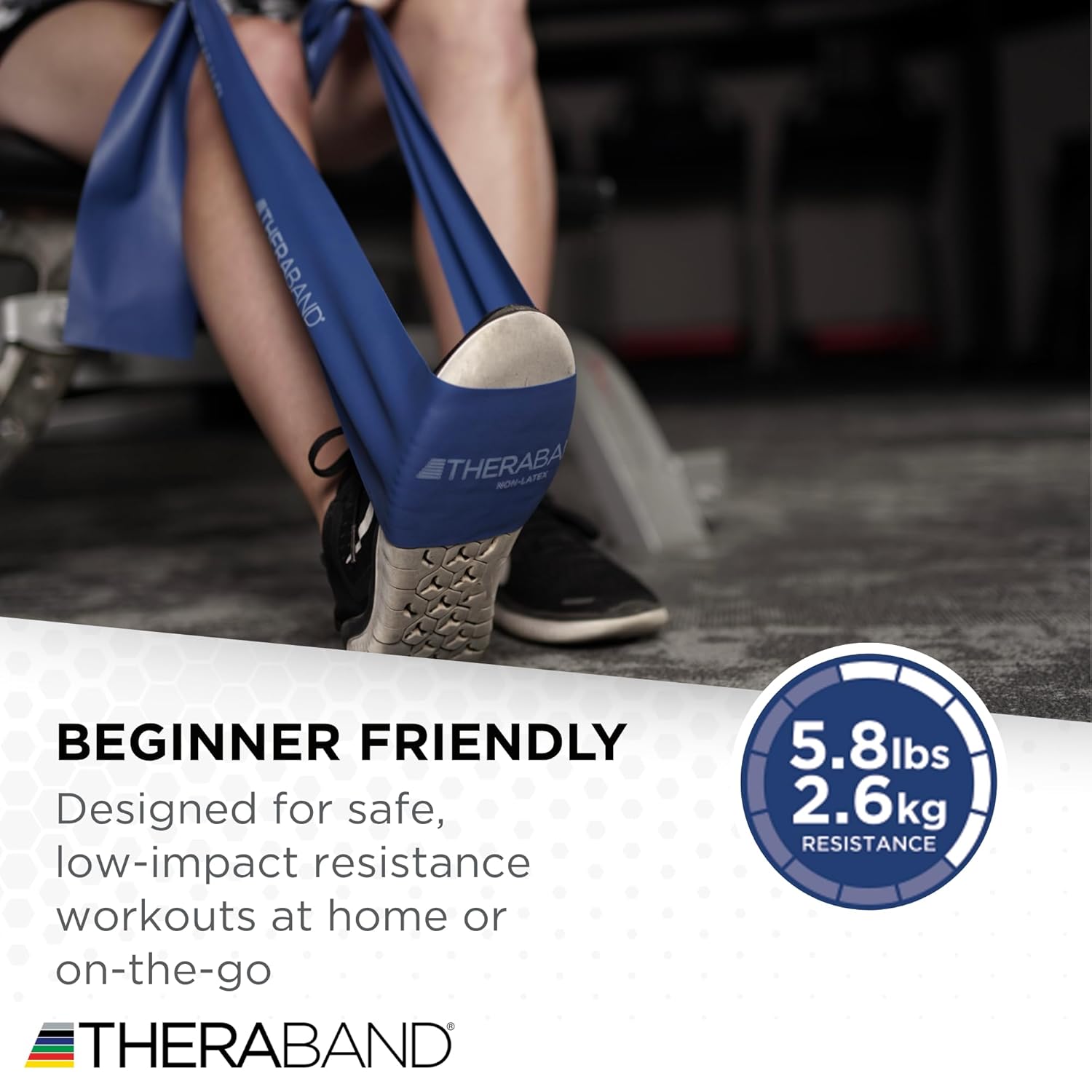 סט 2 גומיית אימון טרה בנד THERABAND Resistance Band Advanced Kit – תמונה 3