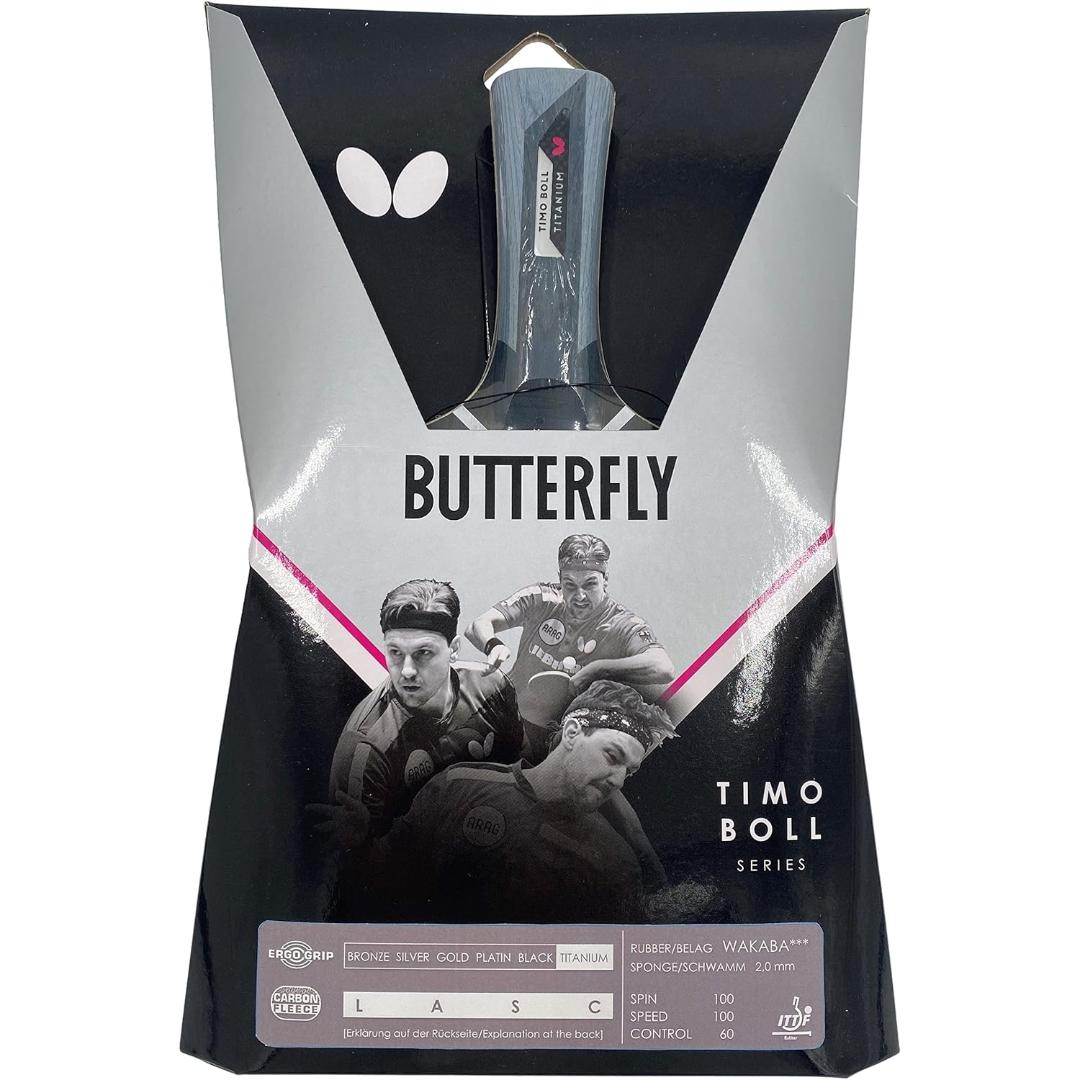 מחבט טנ"ש בטרפליי Butterfly Timo Boll Titanium