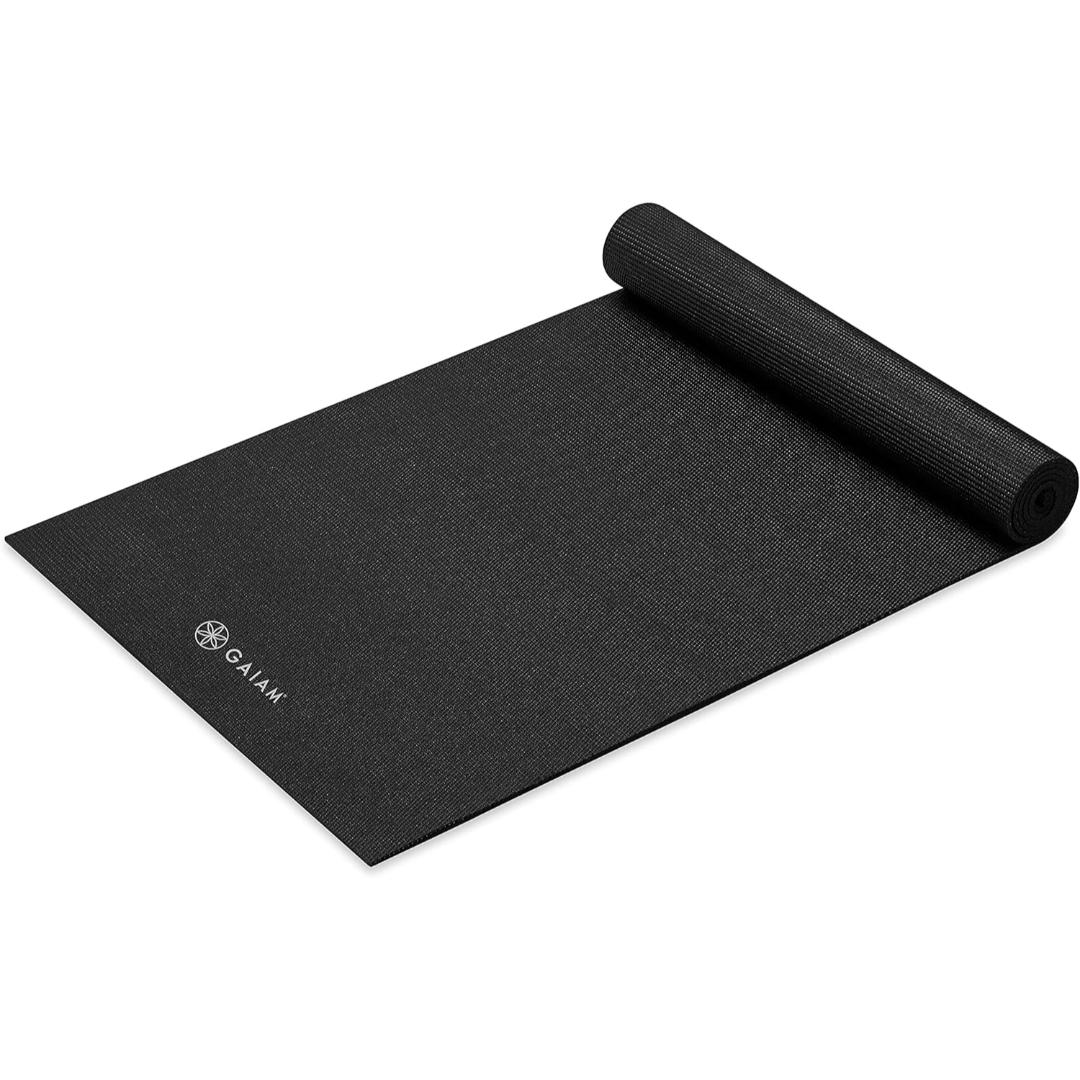 מזרן יוגה שחור 5 מ"מ SOLID COLOR BLACK – תמונה 3