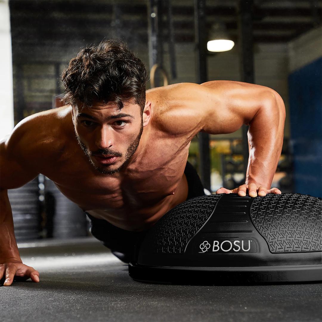 חצי כדור יציבה שחור Bosu מסדרת NexGen – תמונה 5