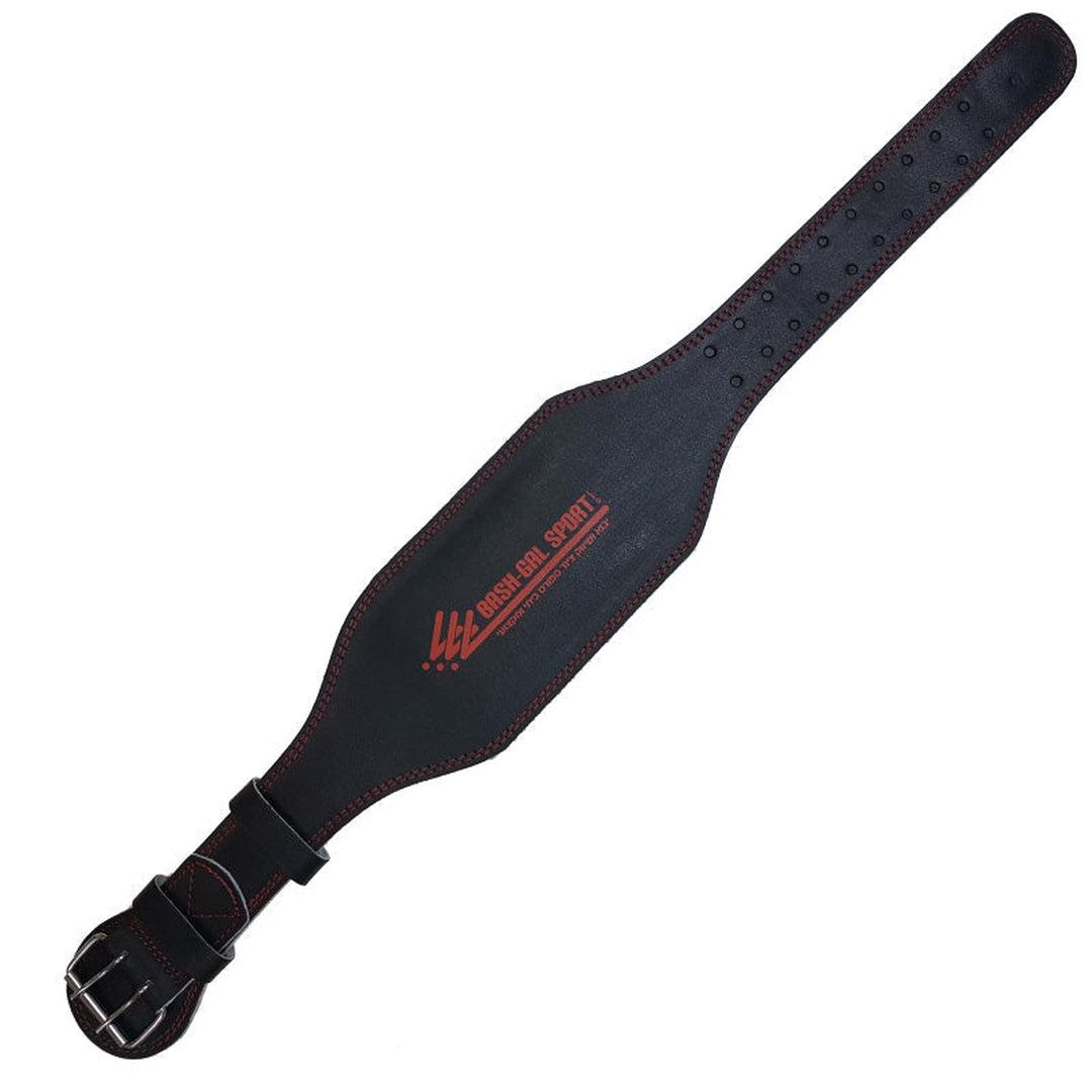 חגורת עור להרמת משקולות Leather weightlifting belt – תמונה 5