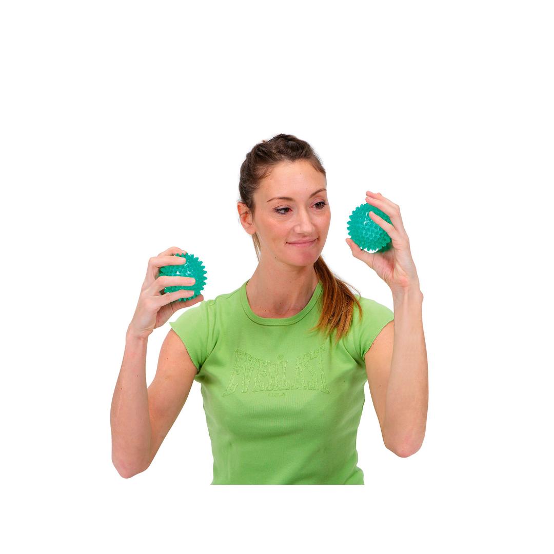 כדורי עיסוי (זוג) 8 ס"מ Gymnic Reflexball Gift – תמונה 3