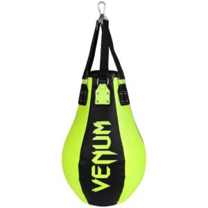 שק איגרוף PU *מלא* 85 ס"מ, 25 ק"ג, Venum Uppercut Big Ball Black-Yellow