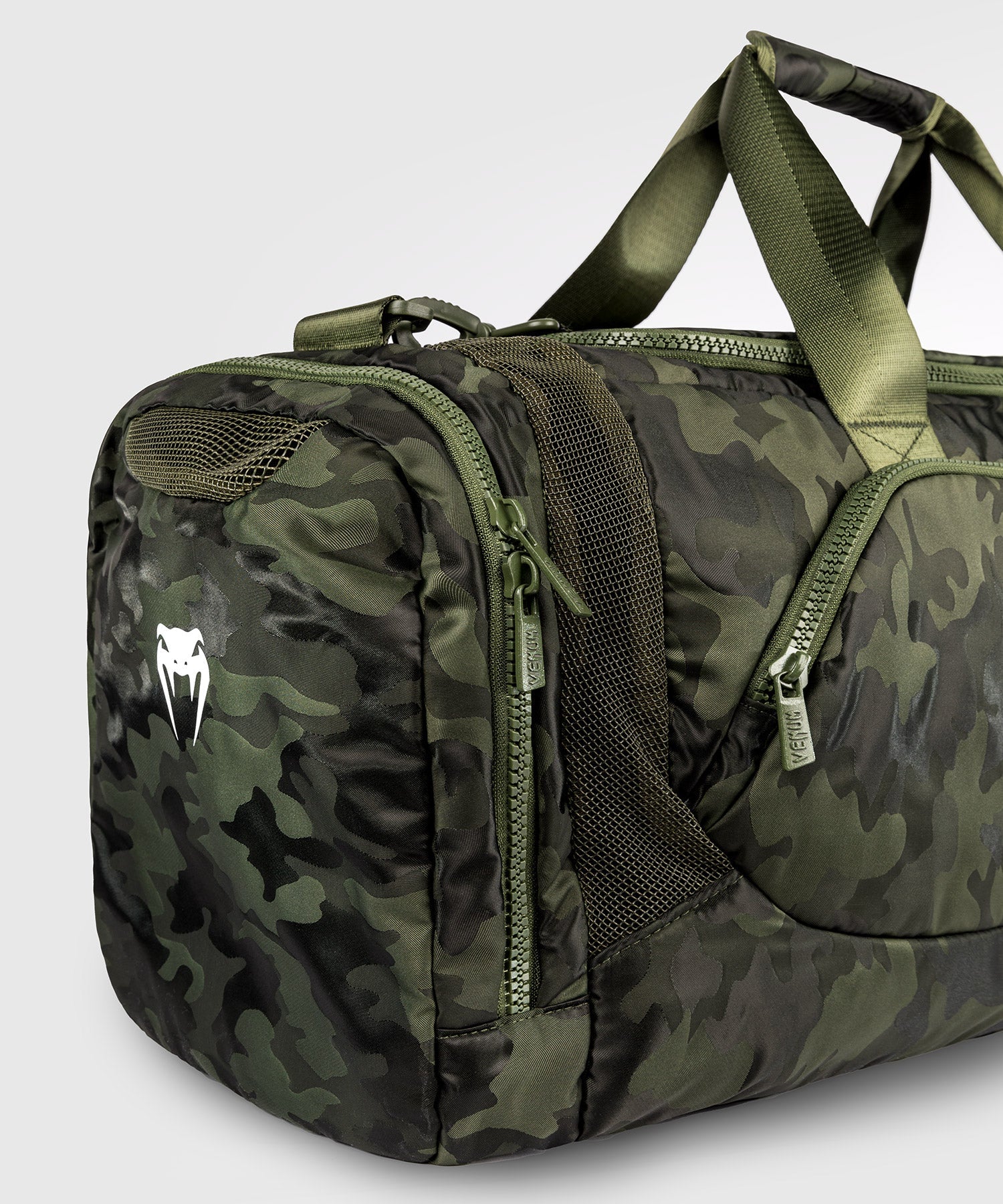 תיק ספורט Venum Trainer Lite Sports Bag - Khaki/Camo – תמונה 3