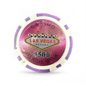 ז'יטונים חימר דגם VEGAS כ- 13 גרם (חבילה של 25)