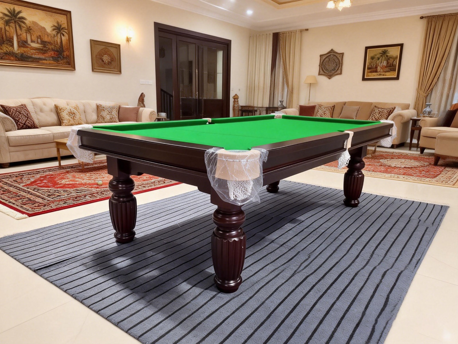 Regiis Elegance – שולחן ביליארד 8 פיט דגם סנוקר