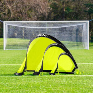שער כדורגל מתקפל זוג (פופ-אפ) במגוון מידות FORZA FLASH POP-UP FOOTBALL GOALS