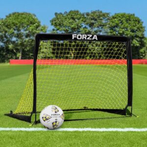 שער כדורגל מתקפל (מרובע) - זוג FORZA Flash Square Pop-Up Football Goals 1.2X0.9m