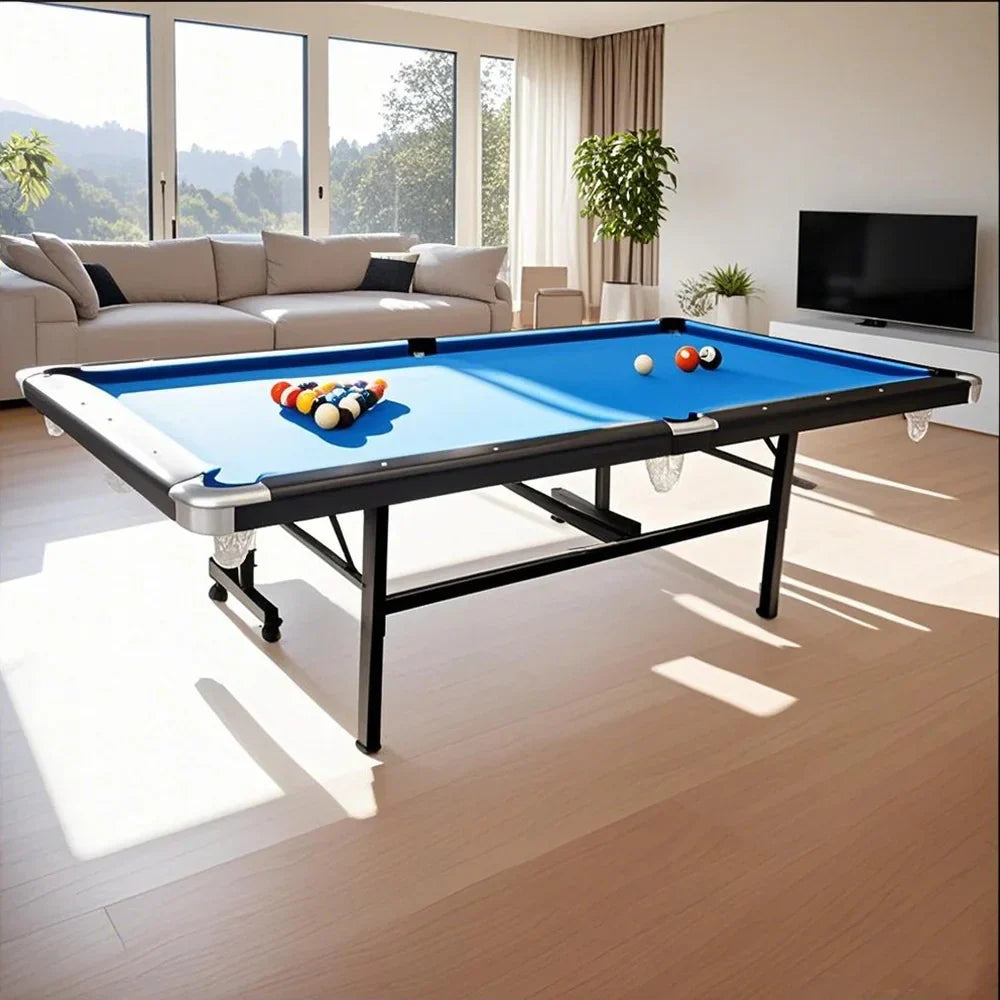 שולחן ביליארד מתקפל Foldable Pool Table (6FT/7FT) – תמונה 2