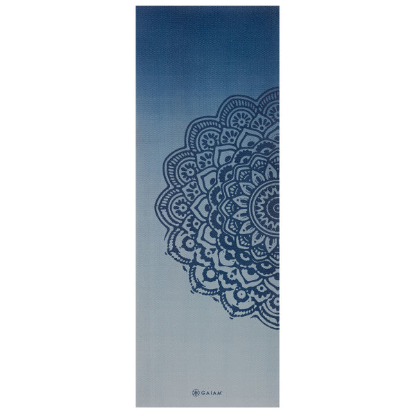מזרן יוגה פרימיום 6 מ"מ INDIGO FADE – תמונה 2