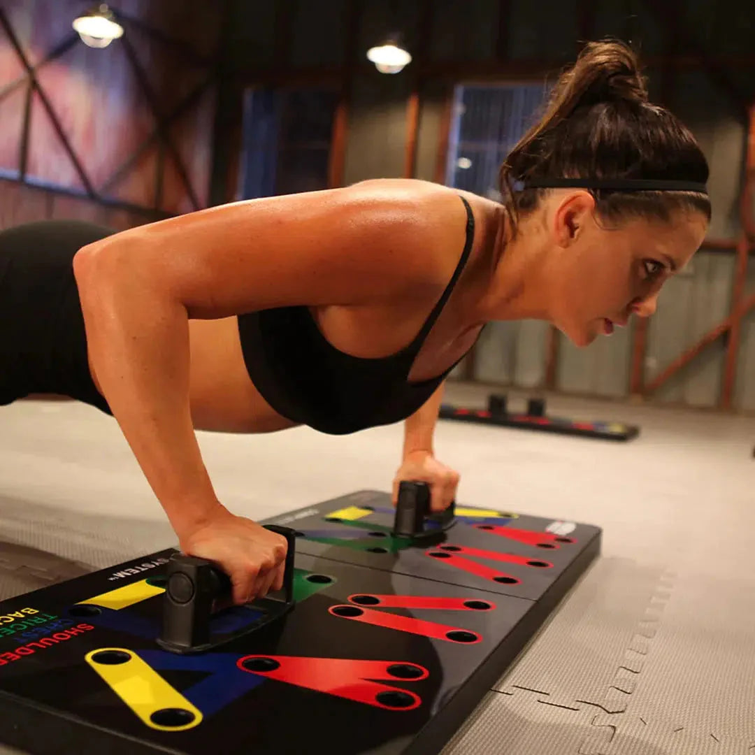 לוח שכיבות סמיכה טקטי מתכוונן Push ups board – תמונה 4