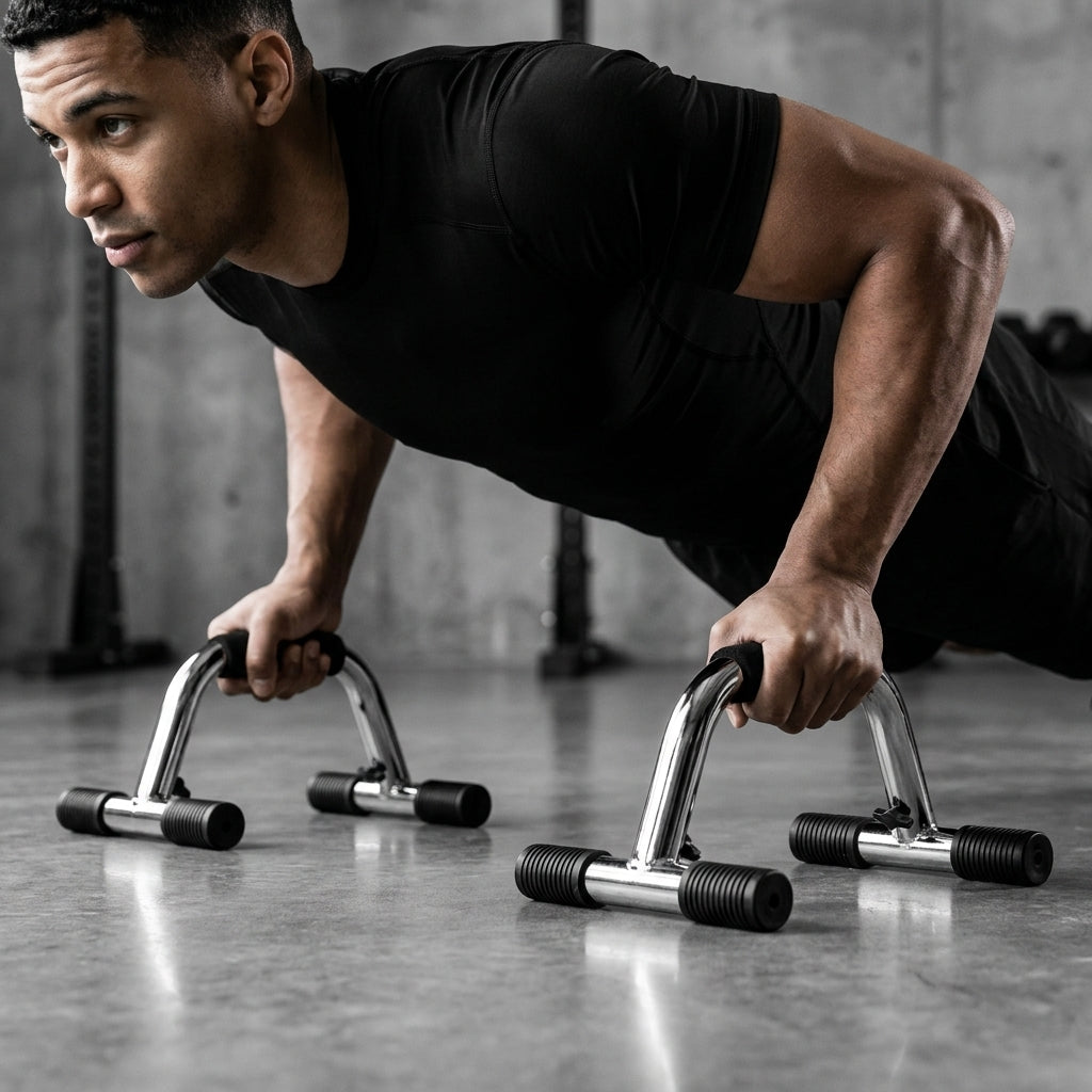 זוג ידיות לשכיבות סמיכה Steel Push-Up Bar – תמונה 2