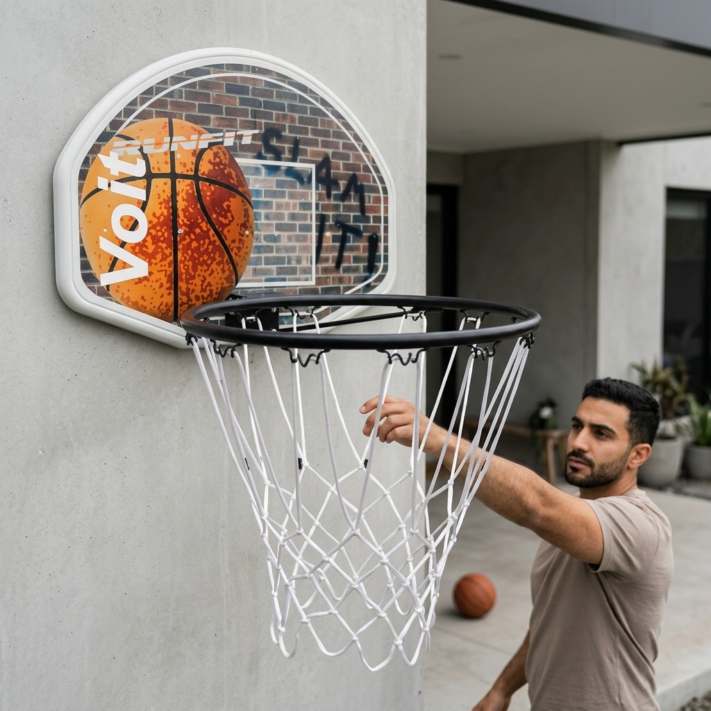 מתקן סל לתלייה על קיר Basketball Backboard System – תמונה 2