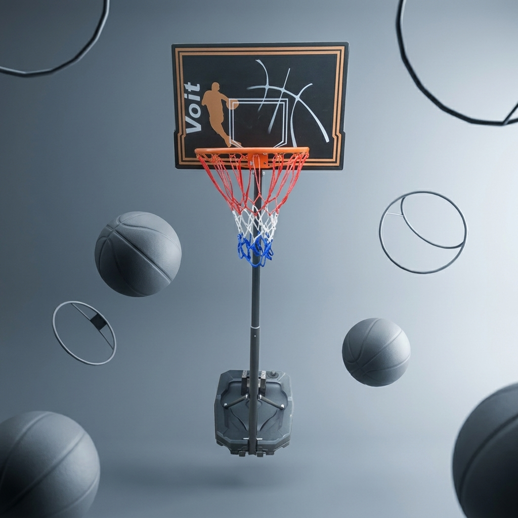 מתקן סל לחצר עם לוח פוליאתילן Basket board polyethylene – תמונה 3