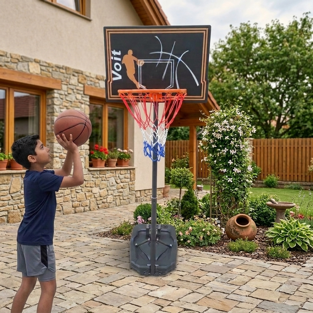 מתקן סל לחצר עם לוח פוליאתילן Basket board polyethylene – תמונה 2