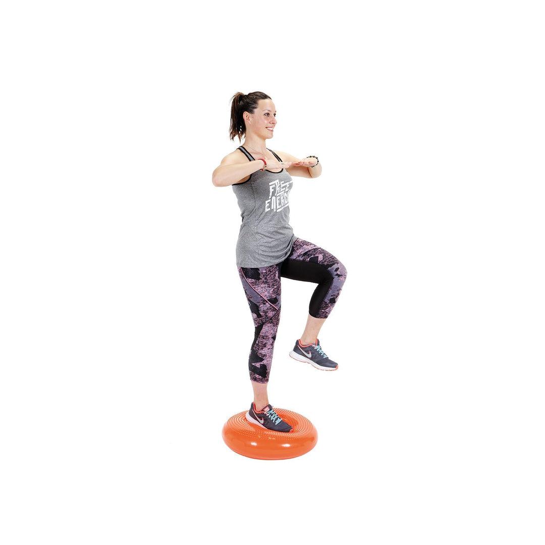 כרית פיתה באלאנס, צבע כתום, 55 ס"מ Gymnic Disco Sport – תמונה 2