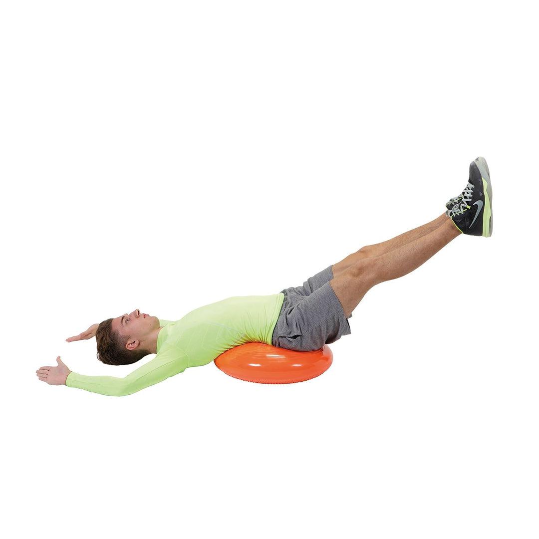 כרית פיתה באלאנס, צבע כתום, 55 ס"מ Gymnic Disco Sport – תמונה 3