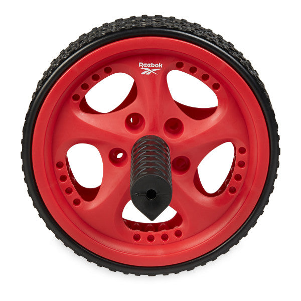 גלגל כפול לשרירי בטן - REEBOK AB WHEEL RED – תמונה 2