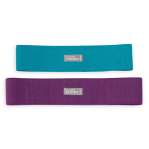סט 2 גומיות אימון מבד (מגוון צבעים) Restore Hip Bands