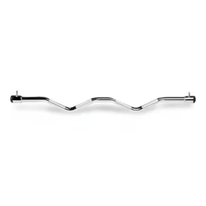מוט פולי מתעקל עם חיבור כפול Dual Hook Curl Bar