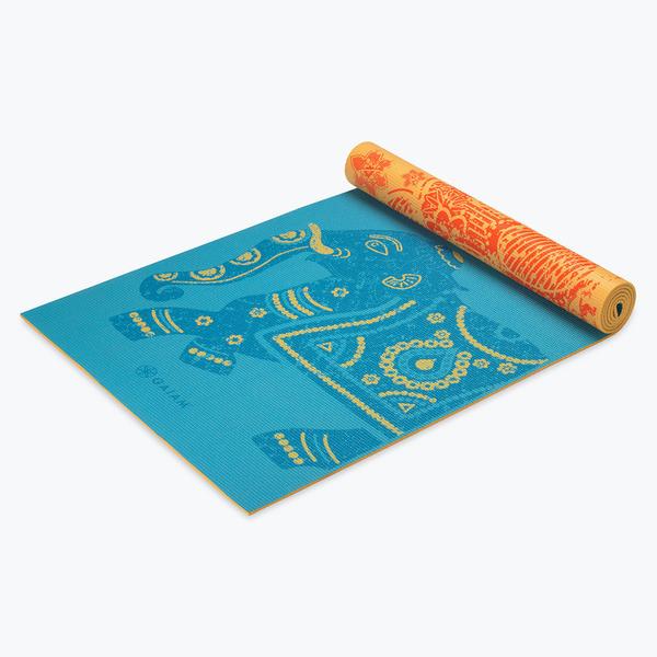 מזרן יוגה פרימיום 6 מ"מ REVERSIBLE ELEPHANT – תמונה 6